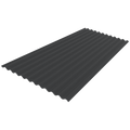 Corrugated Roofing Iron - Midnight Black (Ebony)